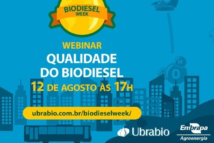 Embrapa Agroenergia é correalizadora da Biodiesel Week