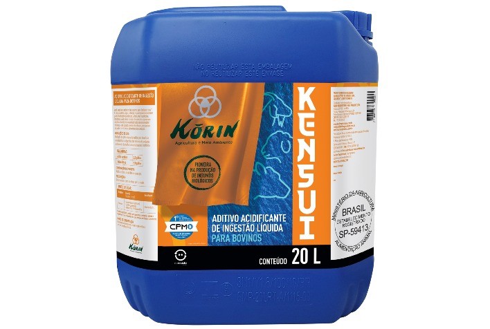 Korin lança linha de insumos biológicos específicos para produção animal
