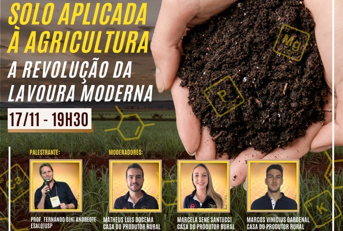 Biologia do Solo Aplicada à Agricultura: a revolução da lavoura moderna