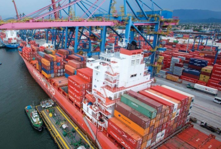 Porto de Santos bate recorde de movimentação em 2020, com aumento de 9,4%