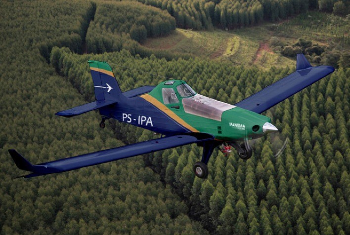 Embraer registra vendas de oito aviões agrícolas Ipanema no mês de janeiro
