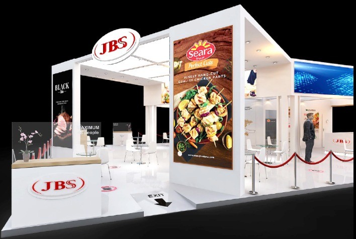 JBS apresenta produtos com foco em inovação na maior feira de alimentos do mercado árabe