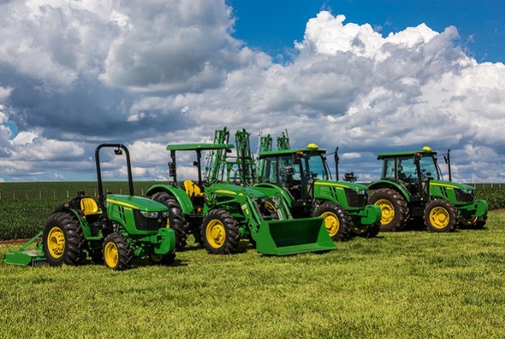 Deere eleva previsão de lucro em 2021 com maior demanda por máquinas agrícolas