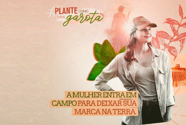 Campanha inspiradora traz a presença feminina na agricultura em homenagem ao Dia das Mulheres