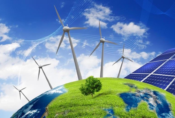foto de energia solar aqui
