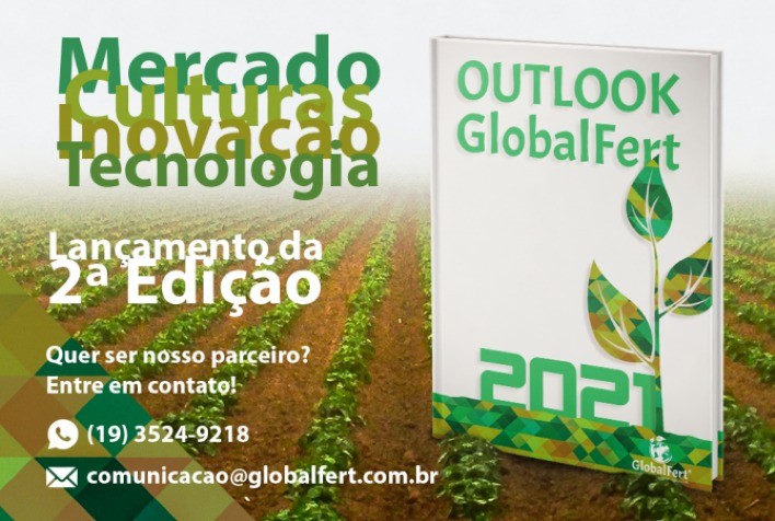 Inscreva-se: Especialistas do agronegócio confirmam participação no lançamento online da 2ª Edição do Outlook GlobalFert 2021