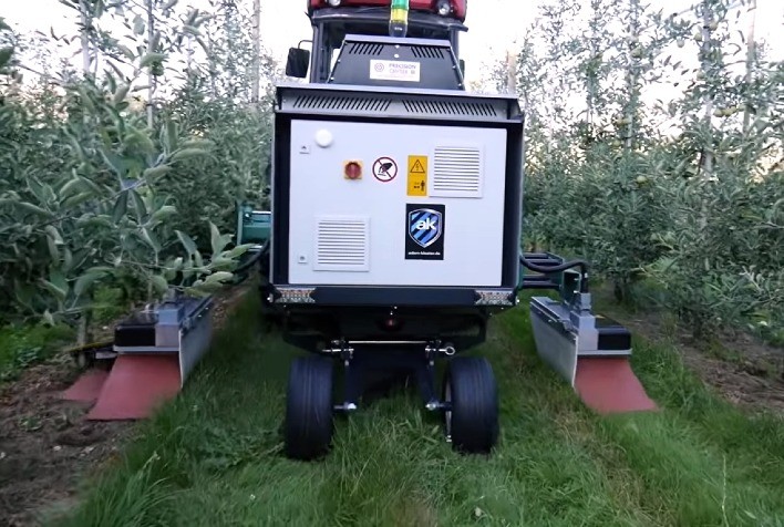 Tecnologia sustentável para controle de ervas daninhas é eficaz na fruticultura