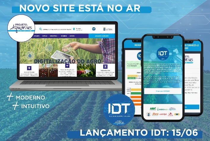 Projeto Aquarius lança novo site e plataforma que mede a digitalização de sojicultores
