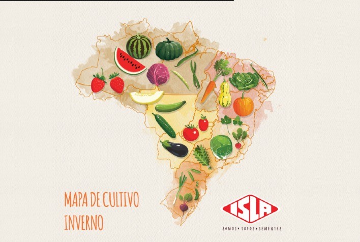 ISLA Sementes divulga mapa de cultivo, de norte a sul do país
