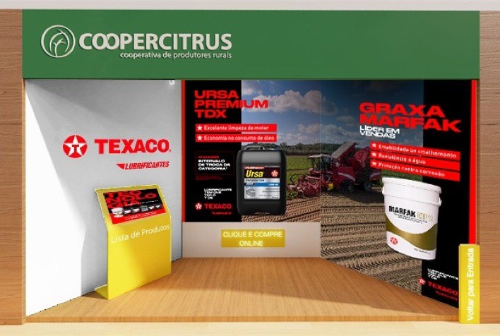 Texaco participa da 22ª edição da Coopercitrus Expo com sua linha de lubrificantes