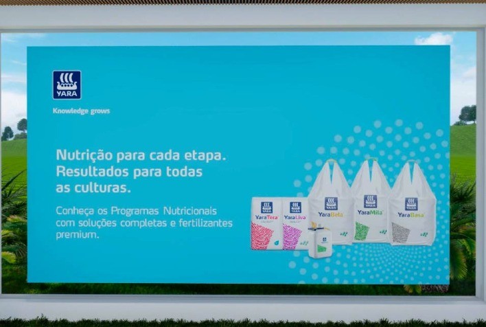 Yara apresenta soluções em nutrição na Coopercitrus Expo 2021