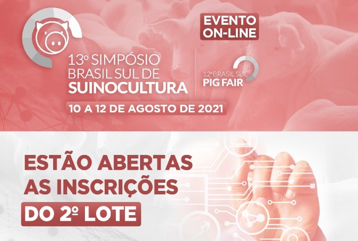 13º Simpósio de Suinocultura: Leandro Hackenhaar palestra sobre Peste Suína Africana. Engenheiro agrônomo e mestre em Nutrição Animal trará uma atualização da situação mundial da doença, no dia 11 de agosto, no Painel Biosseguridade