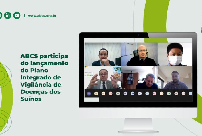 ABCS participa do lançamento do Plano Integrado de Vigilância de Doenças dos Suínos