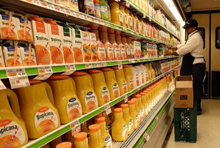 Suco de laranja fecha julho com nova queda no varejo dos EUA