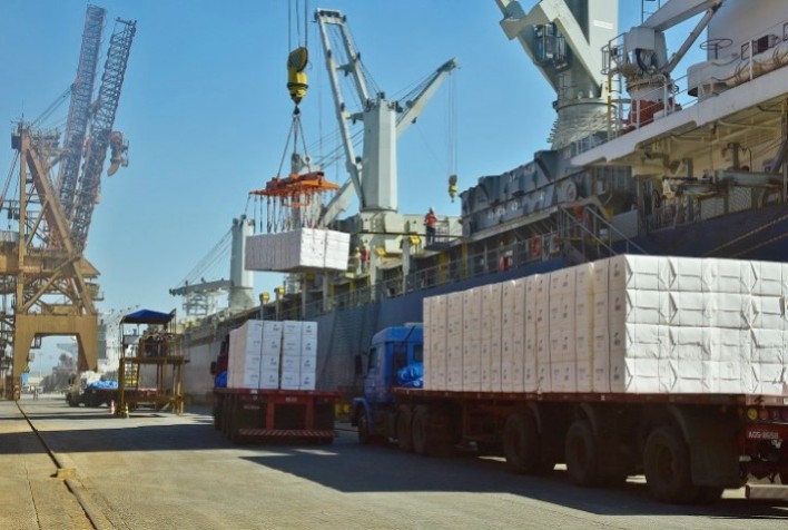 Exportações de Mato Grosso do Sul sobem 16,5% com destaque para soja, celulose e açúcar