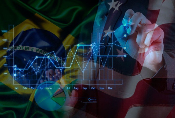 IPEA projeta alta de 41% no PIB Brasileiro em eventual acordo com os EUA