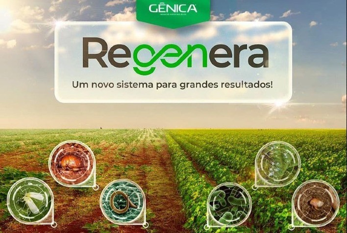 Sistema REGENERA entrega solução de manejo integrado, que proporciona o reequilíbrio do sistema agrícola
