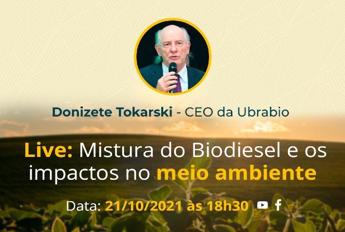 Live: “Mistura do Biodiesel e os impactos no meio ambiente”