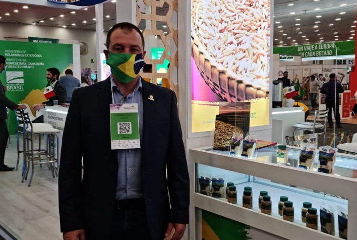 Federarroz participa de feira mexicana para mostrar arroz brasileiro