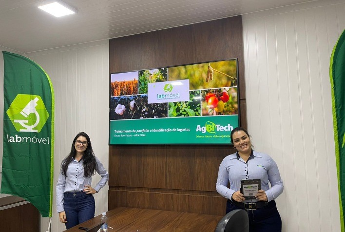 AgBiTech expande de 2 para 12 laboratórios móveis e lança plataforma de ‘realidade aumentada’ sobre lagartas