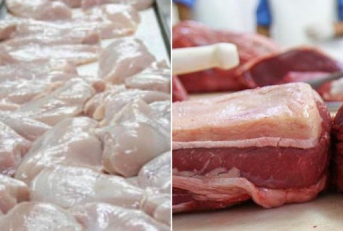 Frango x carne bovina de 2ª: poder de compra quase 25% maior que o do quadriênio 2016/2019