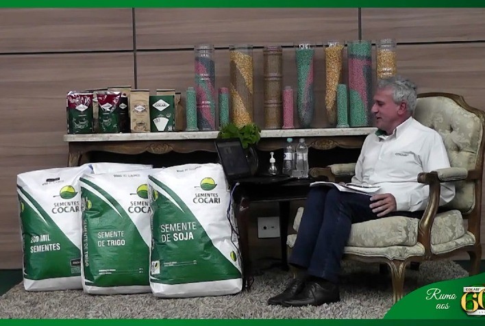 COCARI: Live da cooperativa apresentou tendências do mercado de grãos; confira detalhes sobre o evento