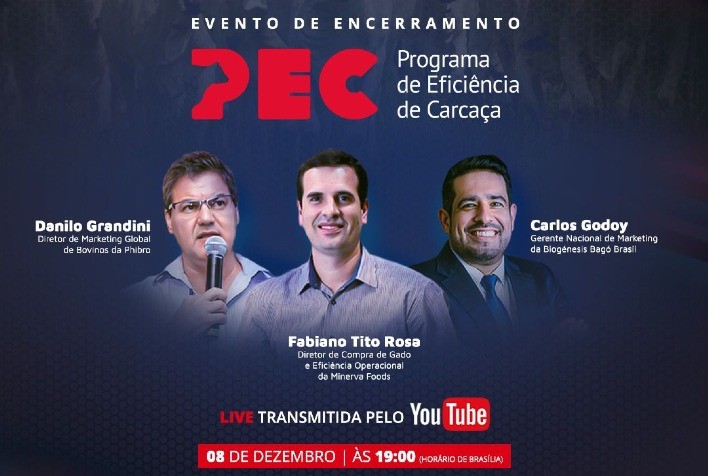 Programa de Eficiência de Carcaça (PEC) anuncia vencedores da edição 2021 em evento on-line