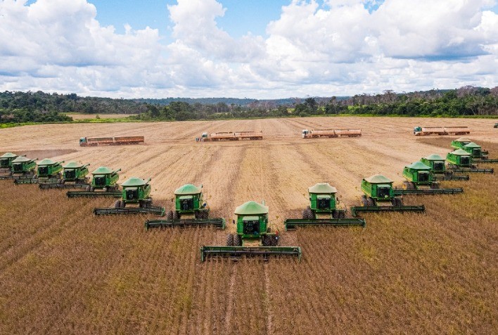 Bom Futuro já colheu 12,6% da sua área de soja em Mato Grosso