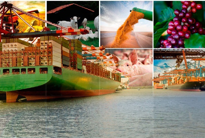 COMÉRCIO EXTERIOR: Exportações do agronegócio batem recorde em dezembro e no ano de 2021
