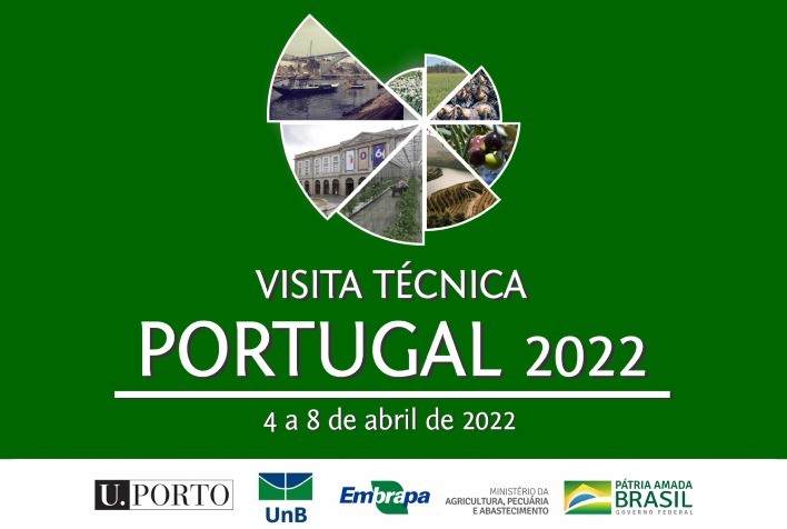 Viagem técnica inclui capacitação e intercâmbio de conhecimentos em ativos tecnológicos do Brasil e de Portugal no campo da horticultura