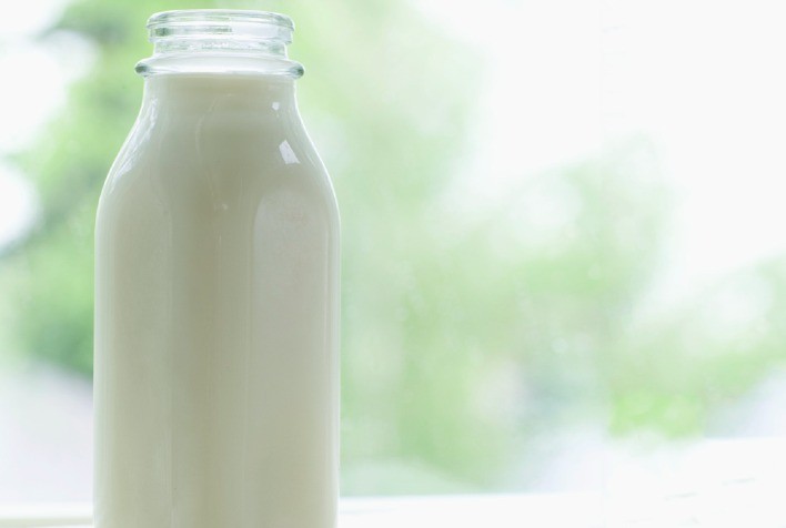 A qualidade do leite pode estar em um frasco