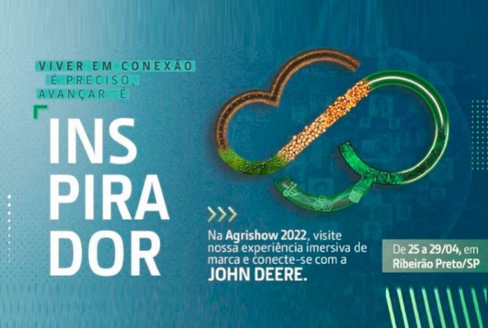 John Deere leva ecossistema conectado e tecnológico à Agrishow 2022