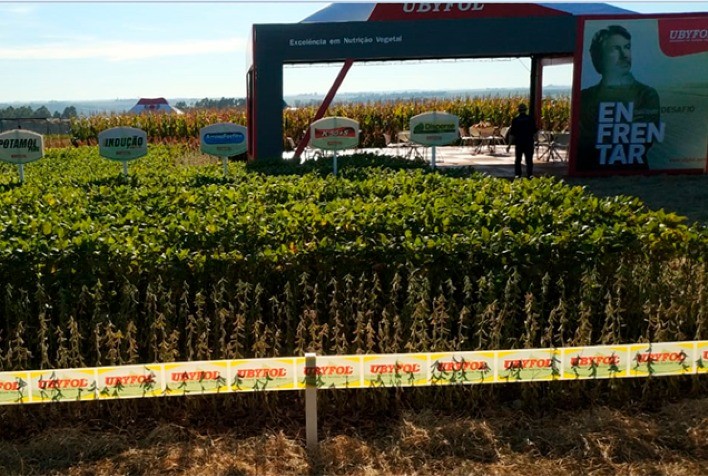 Ubyfol apresenta soluções para soja, milho e feijão na AgroBrasília 2022