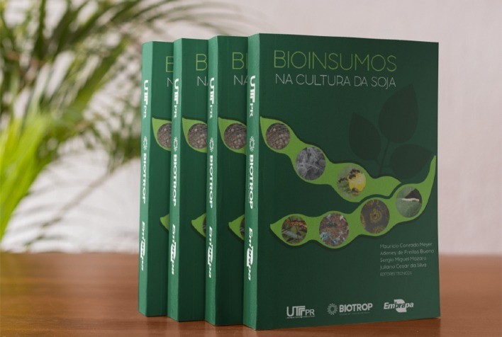 Embrapa e Biotrop lançam publicação dedicada aos bioinsumos na cultura da soja