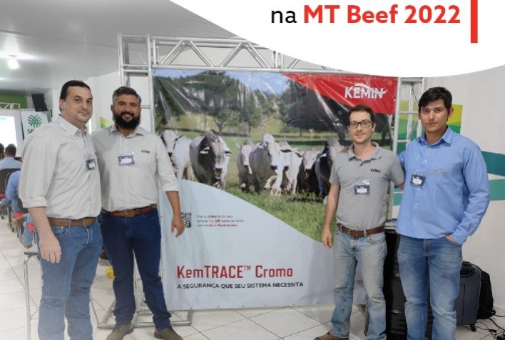 No MTBeef 2022, Kemin apresenta soluções específicas para cada fase do sistema produtivo de gado de corte