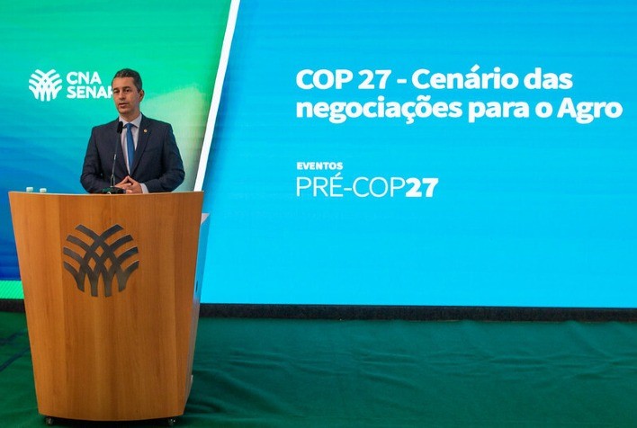 CNA destaca importância do AGRO no debate sobre a participação do Brasil na COP-27