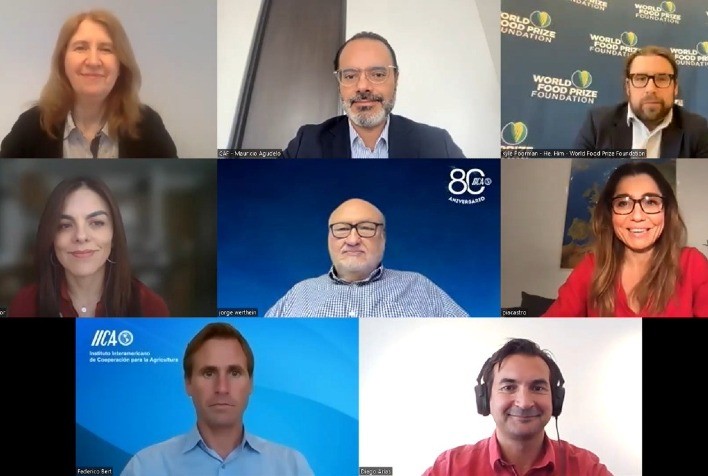 Digitalização do setor agrícola melhora a produtividade, reduz o impacto ambiental e favorece a inclusão social, afirmaram especialistas convocados pela Fundação World Food Prize e o IICA