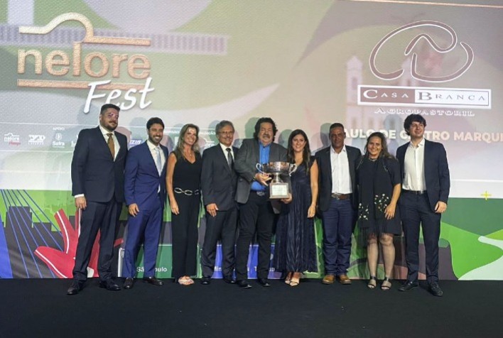 Em ano de desempenho excelente, Casa Branca Agropastoril é multipremiada no Ranking Nacional Nelore
