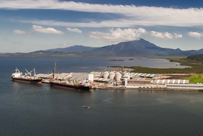 Porto Ponta do Félix prevê aumentar em 65% a movimentação de cargas neste ano