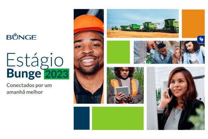 Bunge abre vagas de estágio para o 2º semestre de 2023