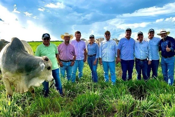 Equipes técnica e de fomento do PMGZ participam de Dia de Campo e Leilão de Touros da Fazenda Jacamim, em Nova Mutum (MT)