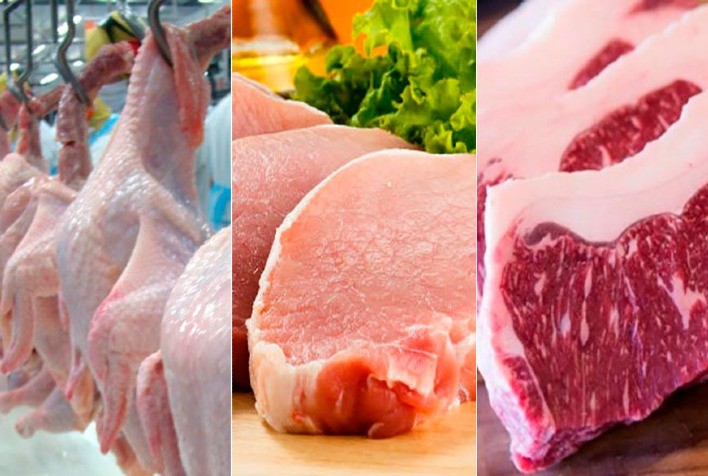 Desempenho exportador das carnes em abril de 2023