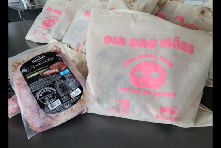 Sua mesa com carne de porco: projeto da Assuvap e Coosuiponte leva a carne suína para famílias carentes de Ponte Nova