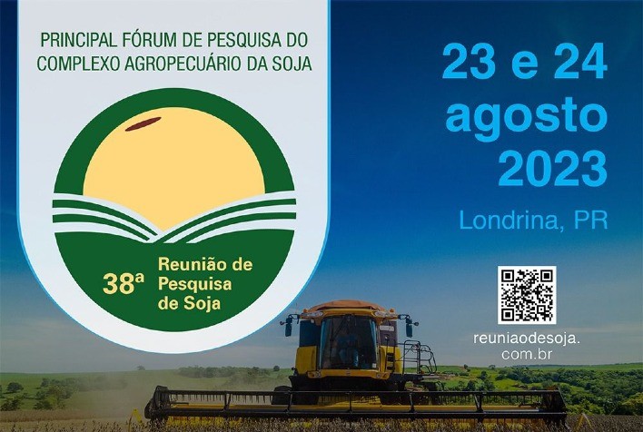 Aberta submissão de trabalhos científicos para Reunião de Pesquisa de Soja