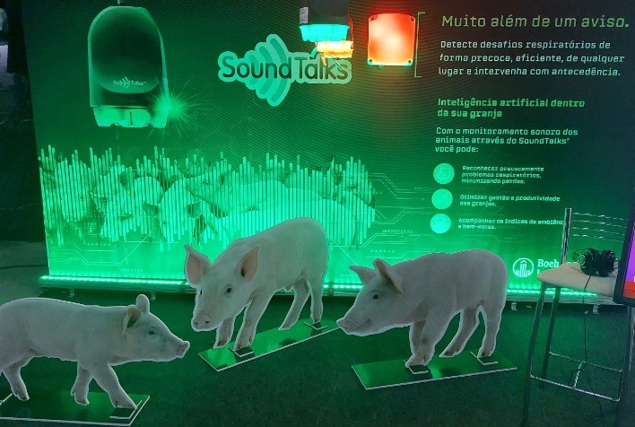 Boehringer Ingelheim apresenta novas tecnologias para a suinocultura em representação de uma “granja do futuro” na Agriness Next