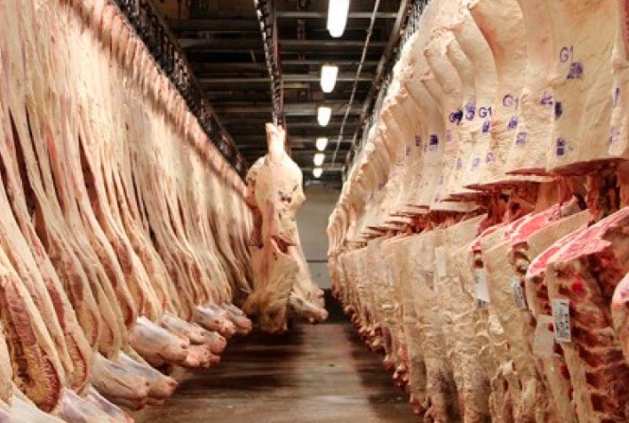 Exportação de carne bovina do Brasil para a China reage em maio