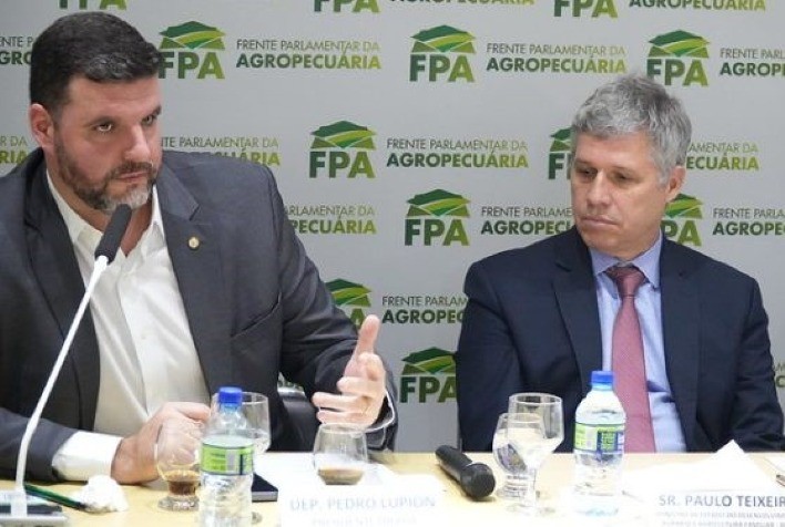 “Plano Safra precisa ser robusto e atender aos anseios dos produtores rurais”, diz Pedro Lupion durante reunião com o ministro Paulo Teixeira