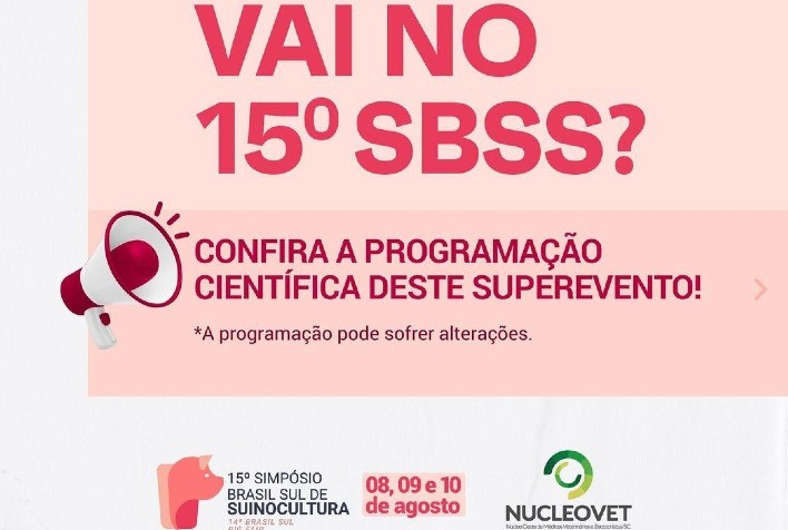 Palestra abordará "Oportunidades em um cenário de margem zero" no 15º SBSS