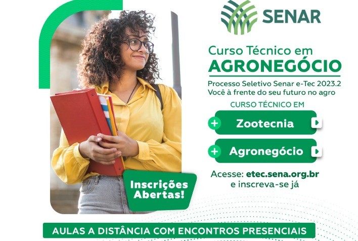 Espigão do Oeste terá cursos em Agronegócio e Zootecnia oferecidos pelo SENAR