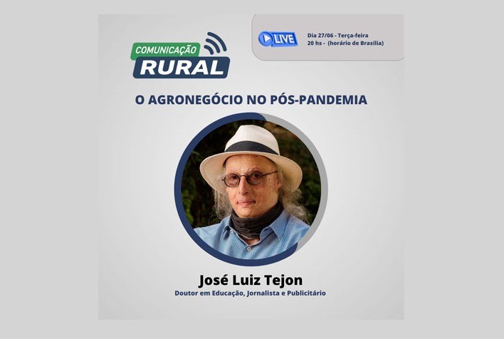 Hoje no Podcast Comunicação Rural conversaremos com José Luis Tejon